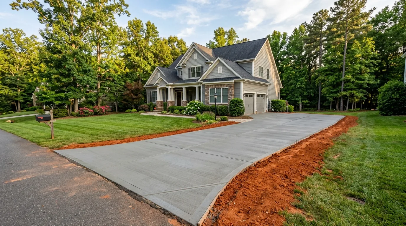 Marvin NC Concrete Driveway Cost: 2026 Pricing Guide