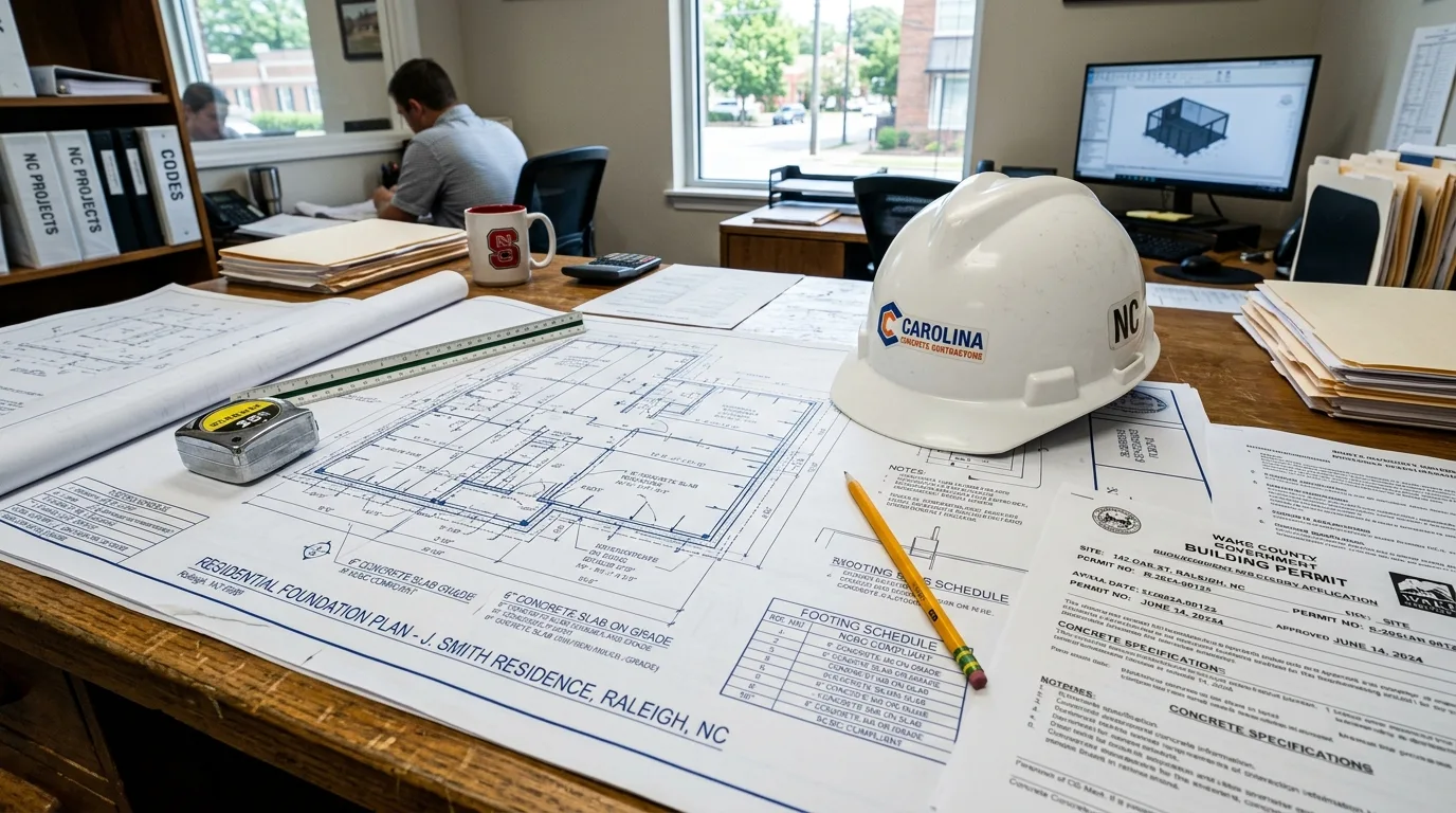 Marvin NC Concrete Permit Guide: Union County Rules Explained